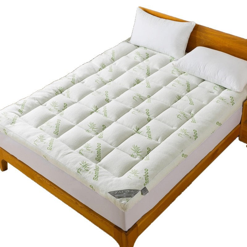 450GSM Bamboo Mattress Topper with Pillow, 8-21" Deep Pocket Cooling Bed Pad for Hot Sleepers, Machine Washable